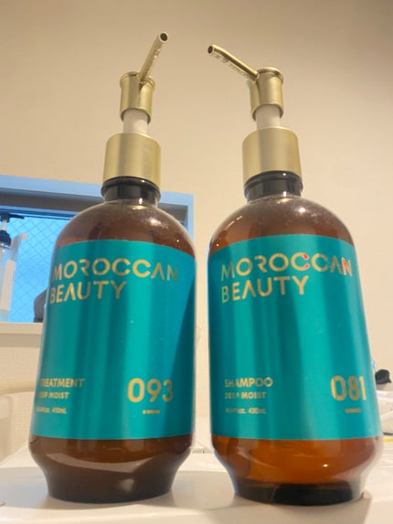 ディープモイスト シャンプー/ ヘアトリートメント/モロッカンビューティ/市販シャンプーを使ったクチコミ(1枚目)