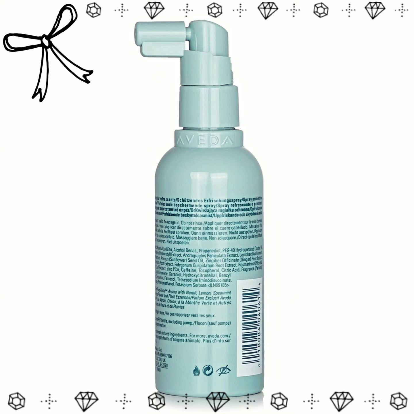 スカルプ ソリューション リフレッシング プロテクティブ ミスト/AVEDA/頭皮ケアを使ったクチコミ（3枚目）