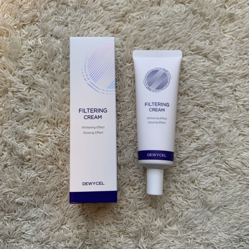 フィルタリングクリーム/DEWYCEL/日焼け止めクリームを使ったクチコミ（1枚目）