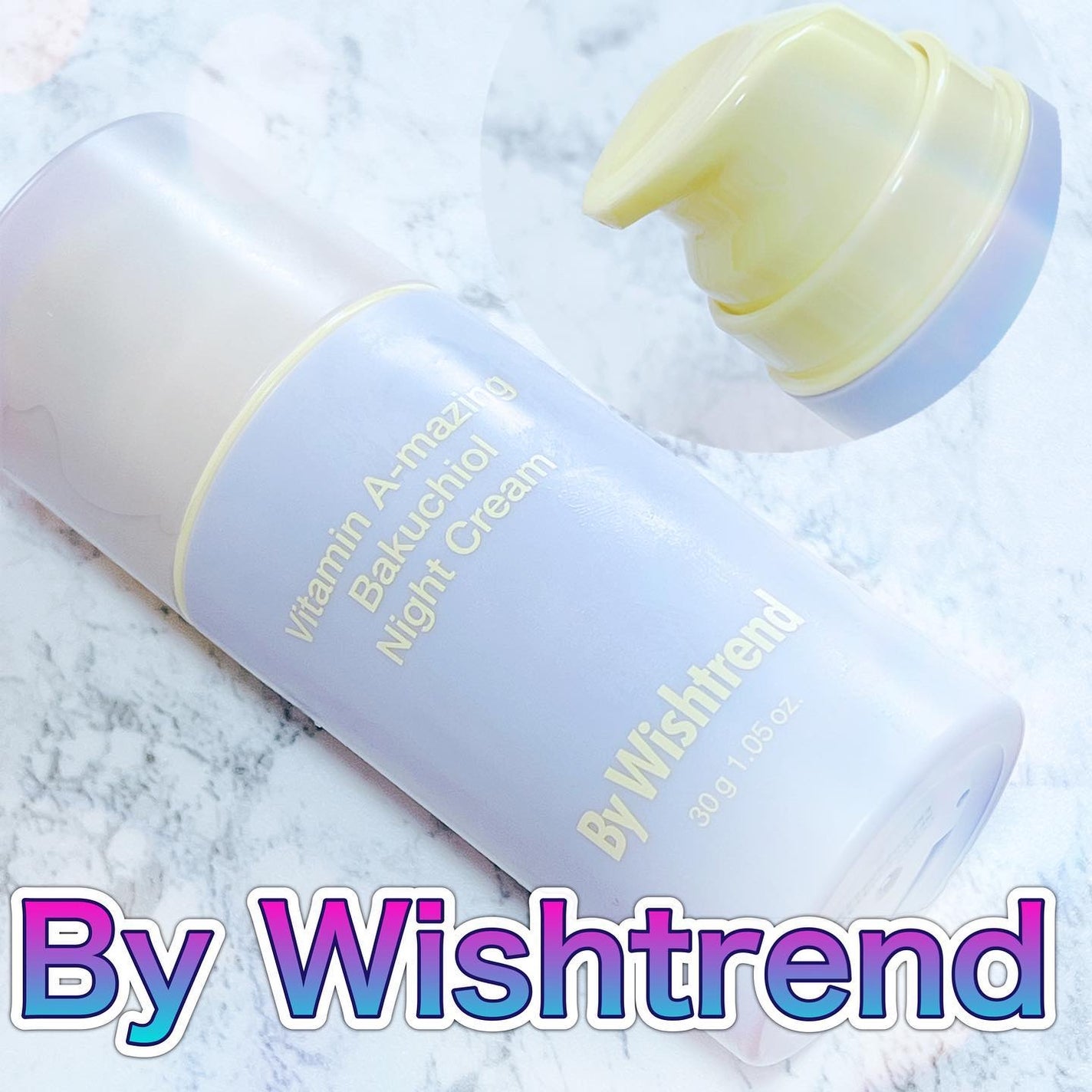 ビタミンA-mazingバクチオールナイトクリーム/By Wishtrend/フェイスクリームを使ったクチコミ(1枚目)