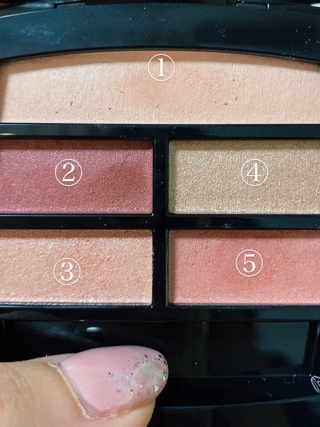 レ ベージュ パレット ルガール/CHANEL/アイシャドウパレットを使ったクチコミ(3枚目)
