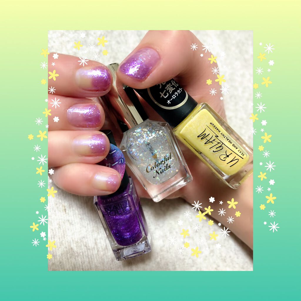UR GLAM　COLOR NAIL SELECTION YL2＜オーロラカラー＞/U R GLAM/マニキュアを使ったクチコミ（1枚目）