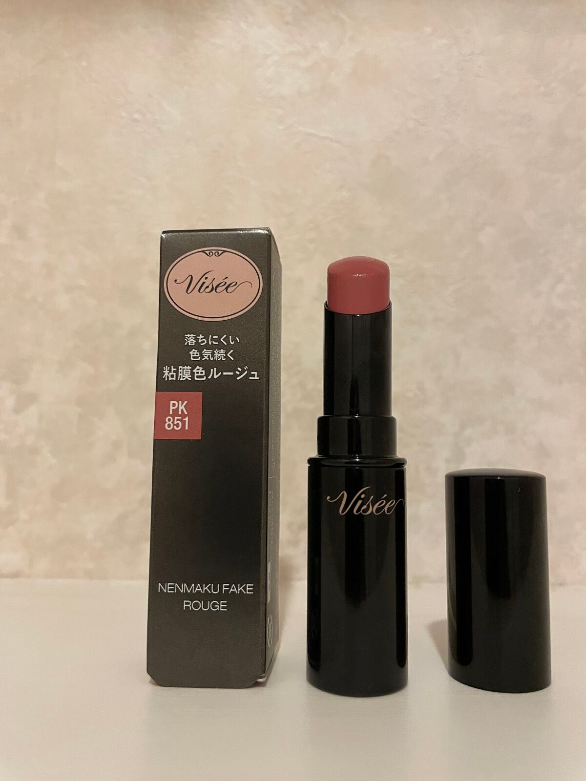 ネンマクフェイク ルージュ/Visée/口紅を使ったクチコミ(1枚目)