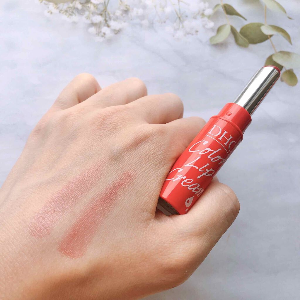 濃密うるみカラーリップクリーム/DHC/リップクリームを使ったクチコミ（1枚目）