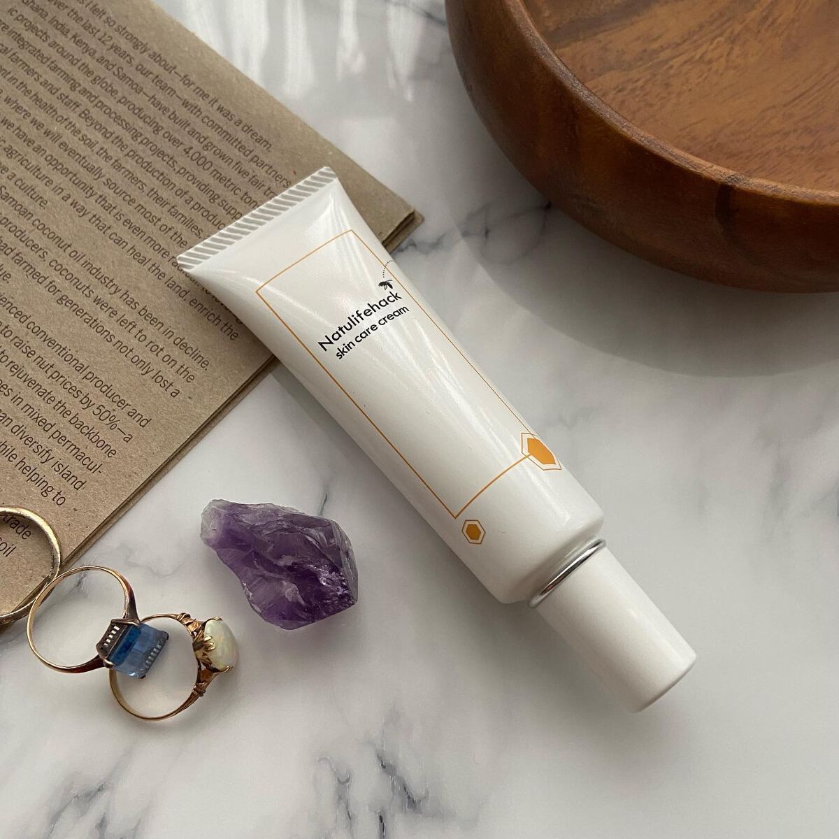 スキンケアクリーム/Natulifehack/フェイスクリームを使ったクチコミ（2枚目）