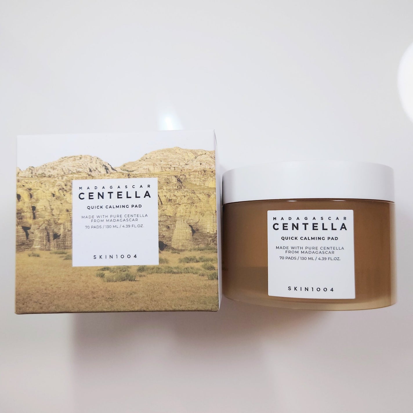 センテラ クイックカーミングパッド/SKIN1004/トナーパッドを使ったクチコミ(3枚目)