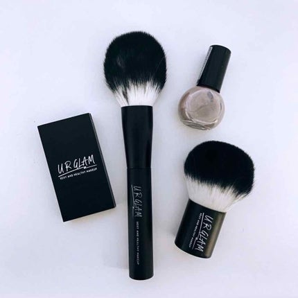 UR GLAM POWDER BRUSH/U R GLAM/メイクブラシを使ったクチコミ(1枚目)