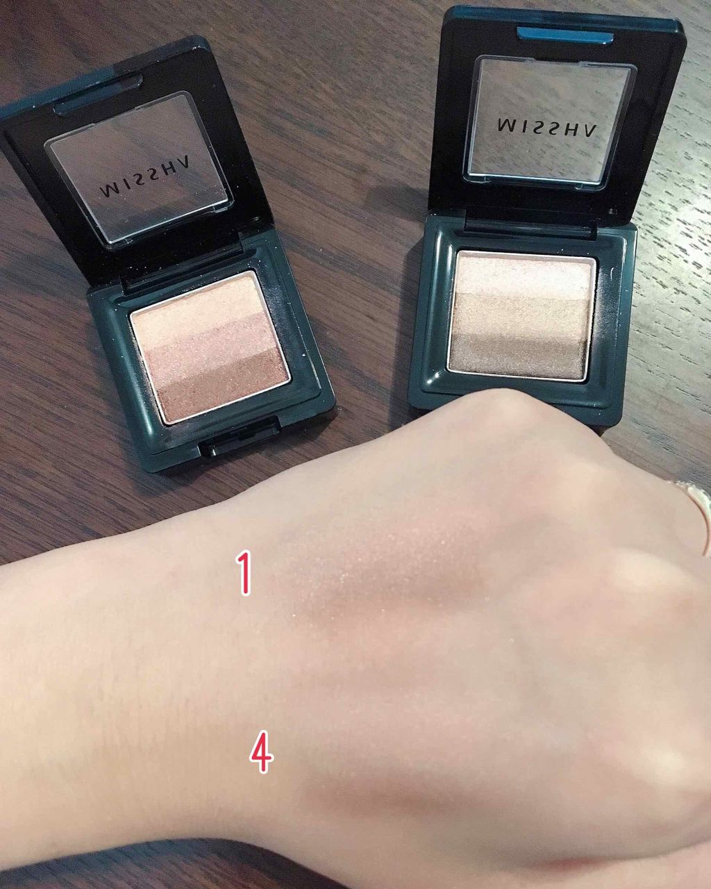 トリプルシャドウ/MISSHA/アイシャドウパレットを使ったクチコミ(2枚目)
