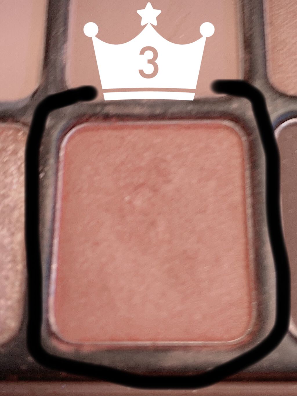 アイカラーパレット/heme/アイシャドウパレットを使ったクチコミ（2枚目）