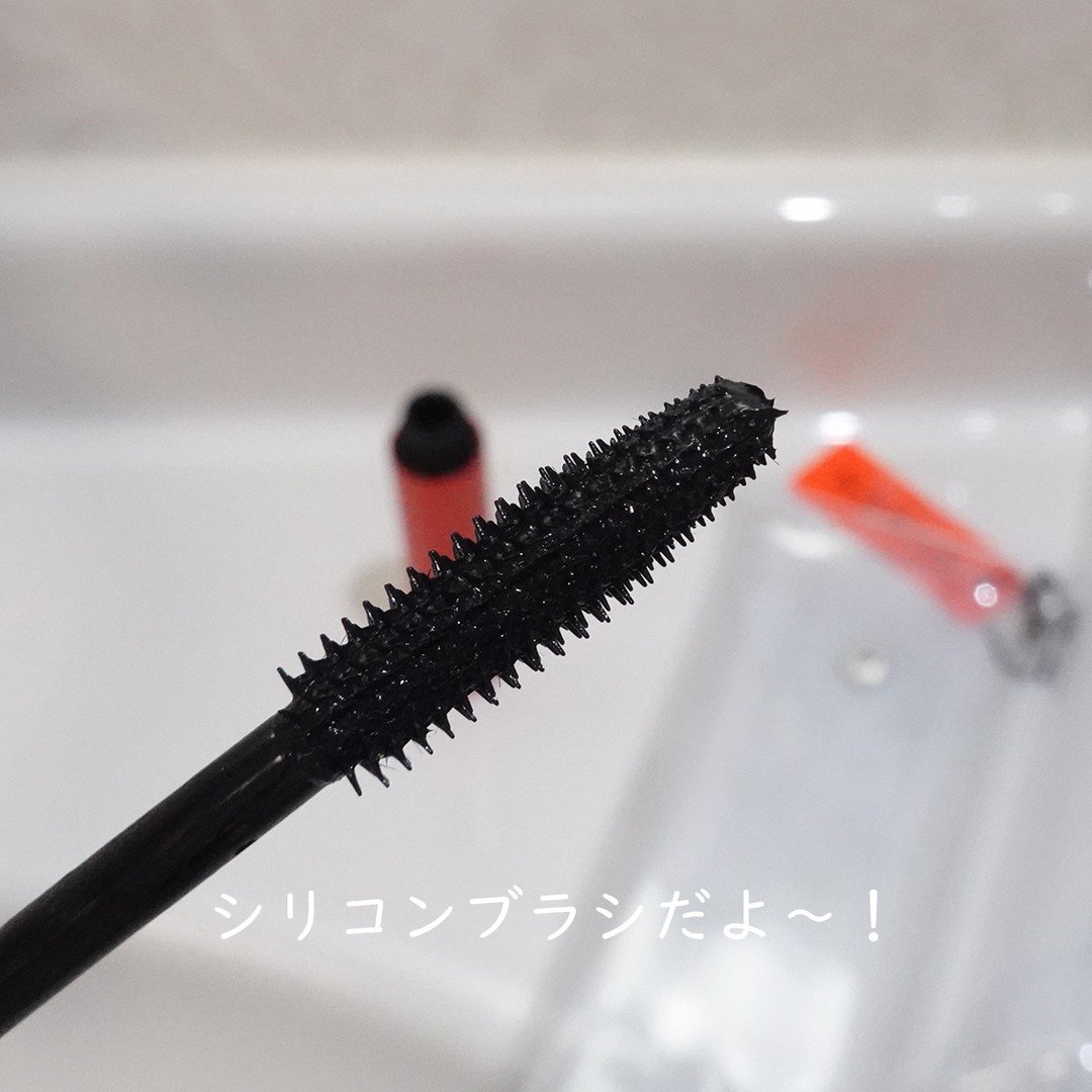 フィルムマスカラ　/MiiREN/マスカラを使ったクチコミ（3枚目）