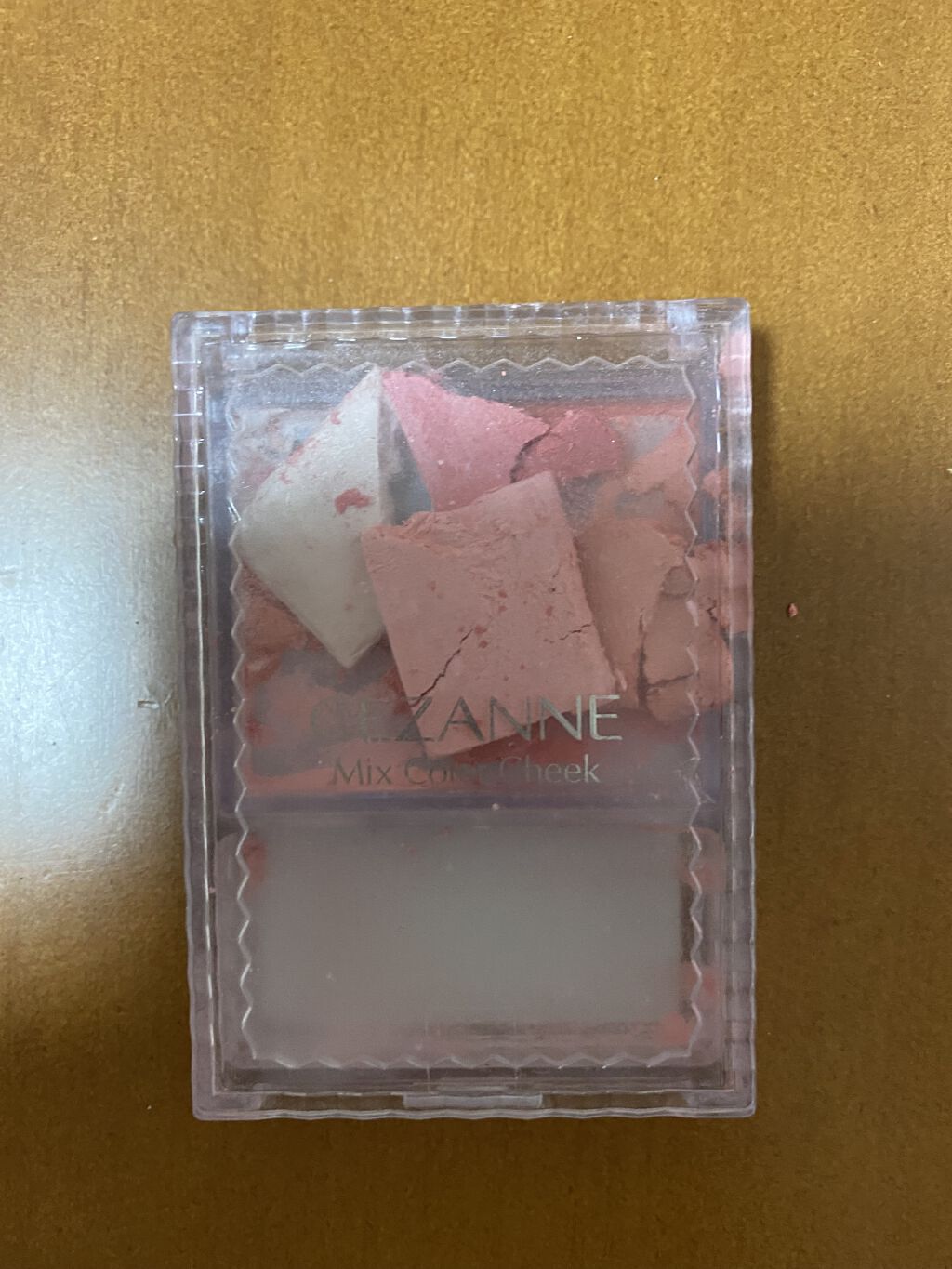 ミックスカラーチーク/CEZANNE/パウダーチークを使ったクチコミ（1枚目）