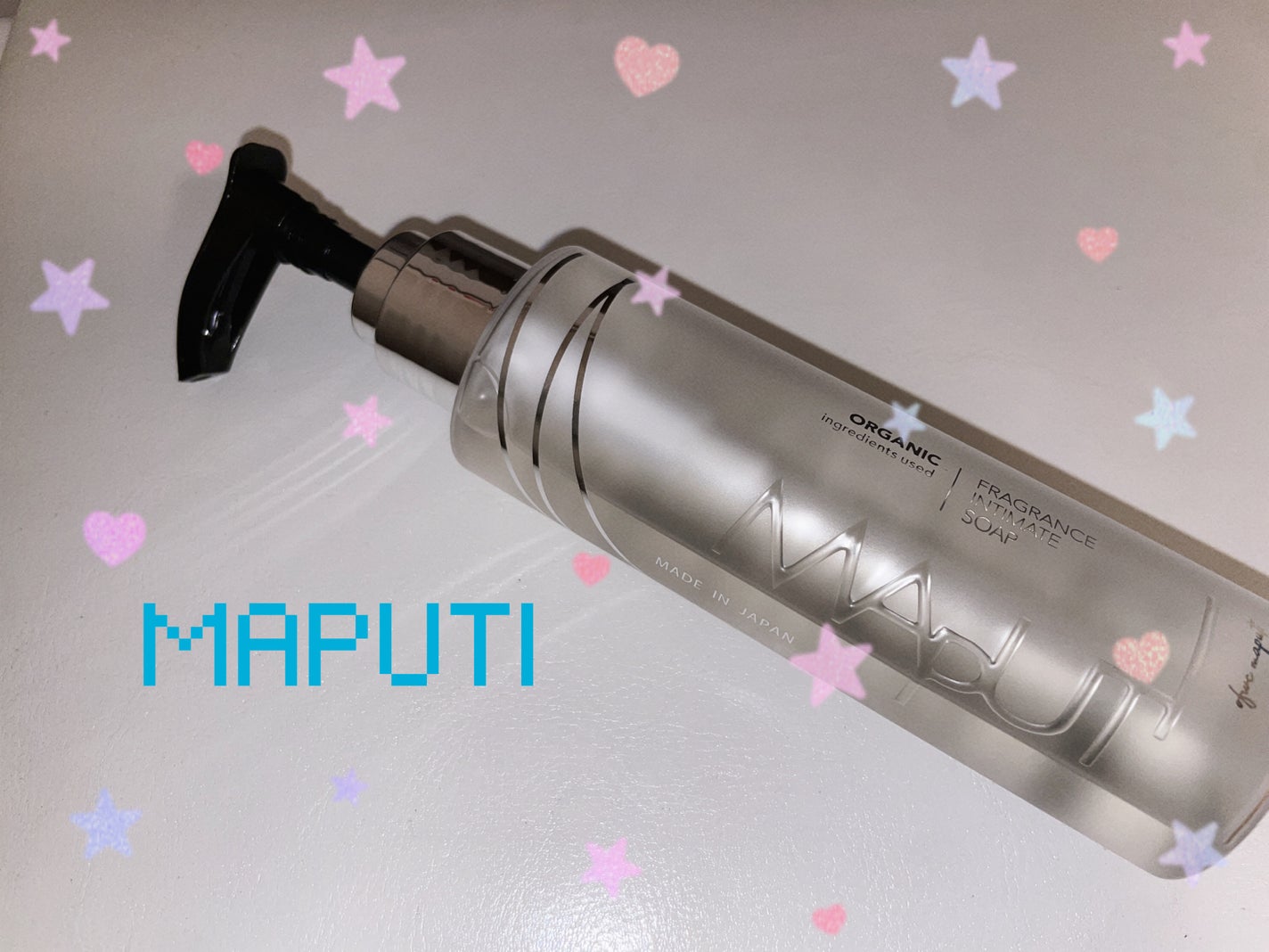 オーガニックフレグランスインティメイトソープ MAPUTI/MAPUTI/デリケートゾーンケアを使ったクチコミ(1枚目)