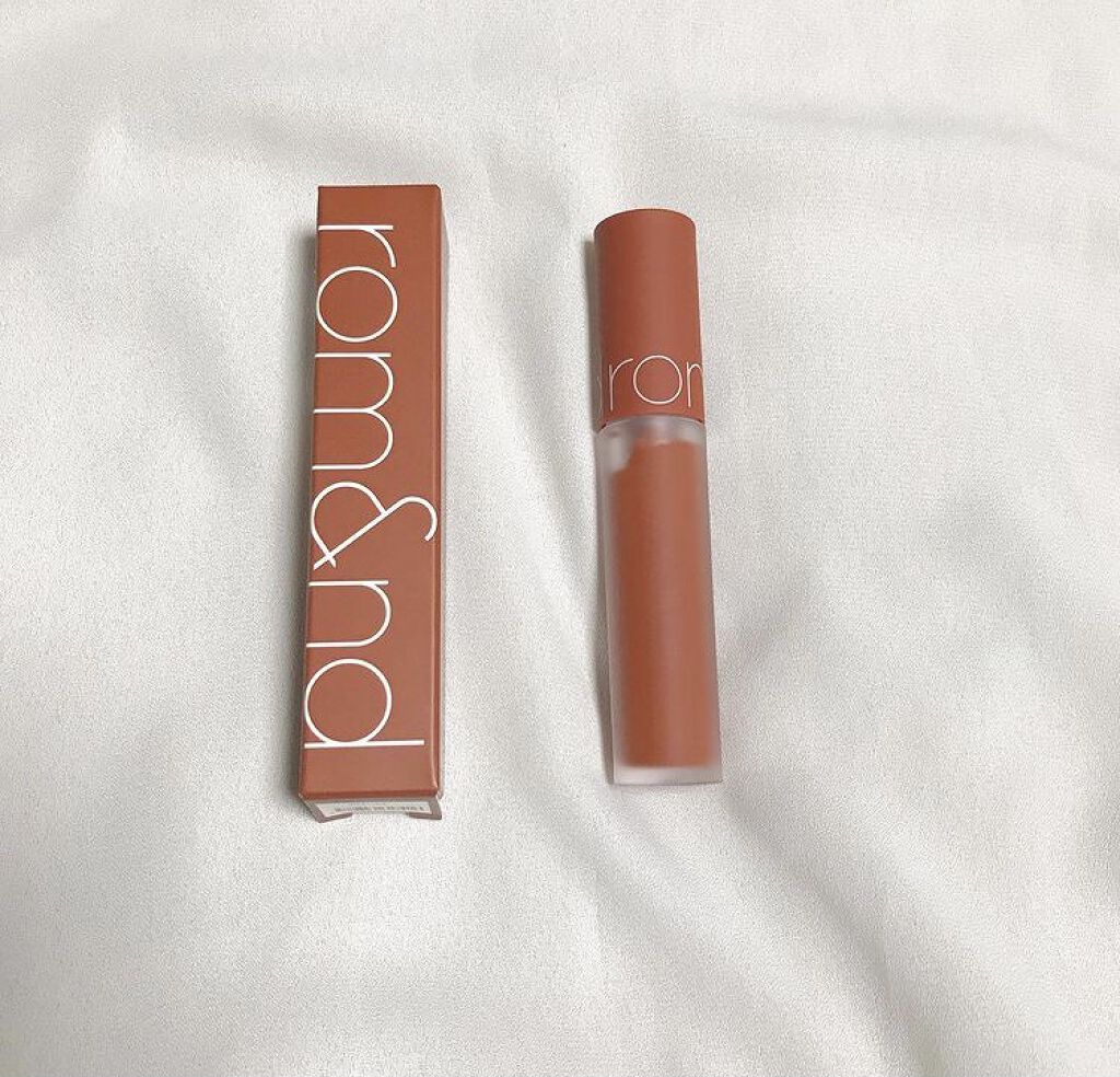 ゼロベルベットティント/rom&nd/リップティントを使ったクチコミ（1枚目）