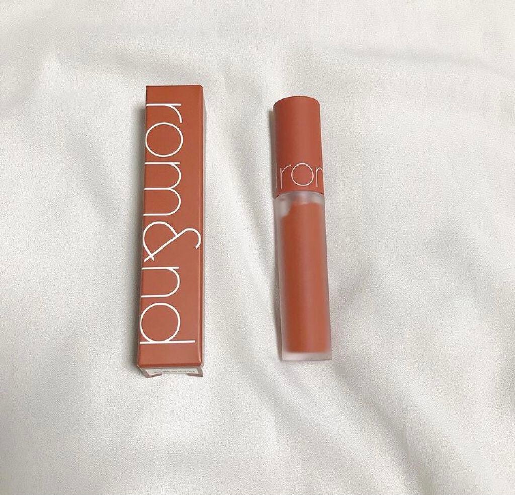 ゼロベルベットティント/rom&nd/リップティントを使ったクチコミ(1枚目)