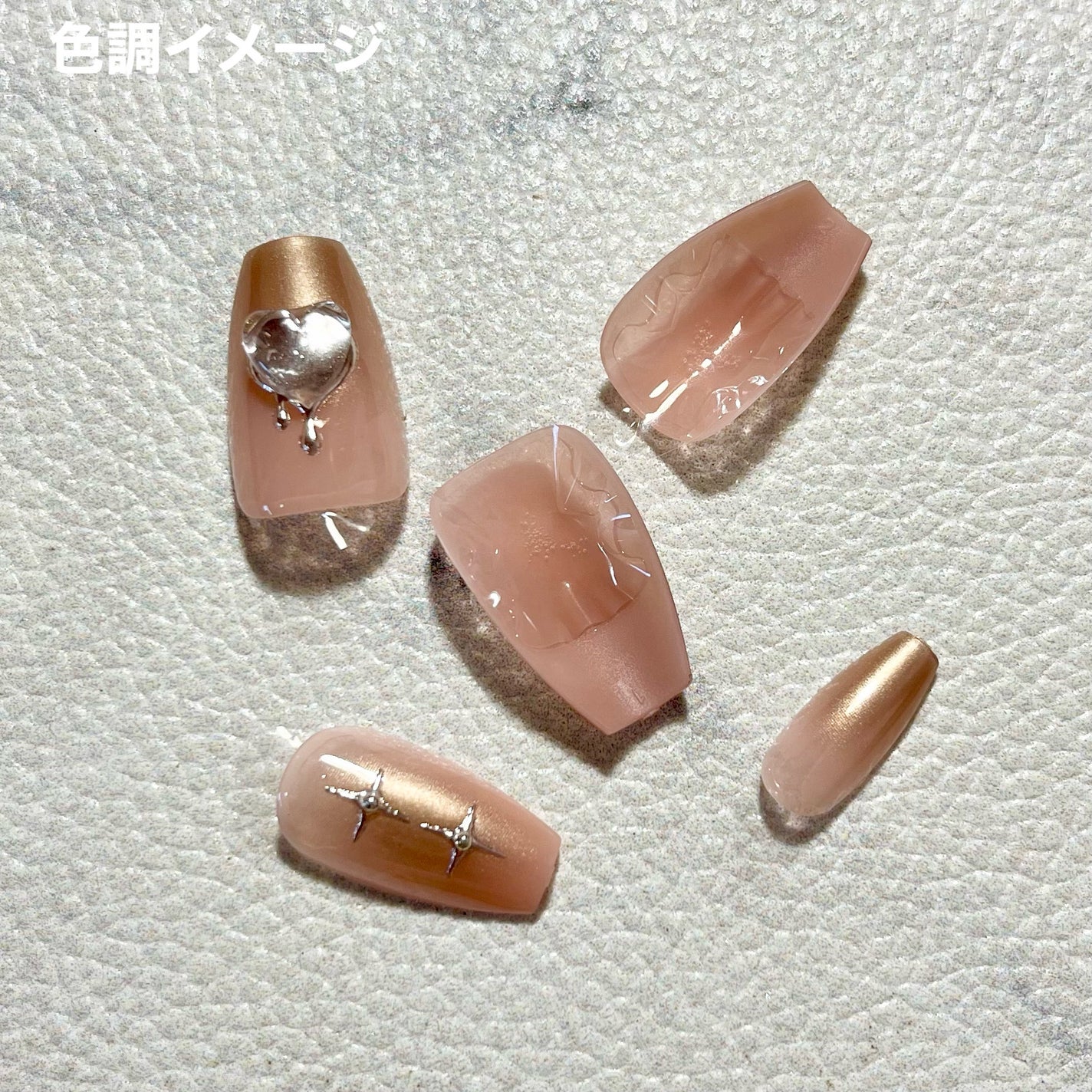 ネイルチップ(シールタイプ)/FINGER SUIT/ネイルチップ・パーツを使ったクチコミ(6枚目)