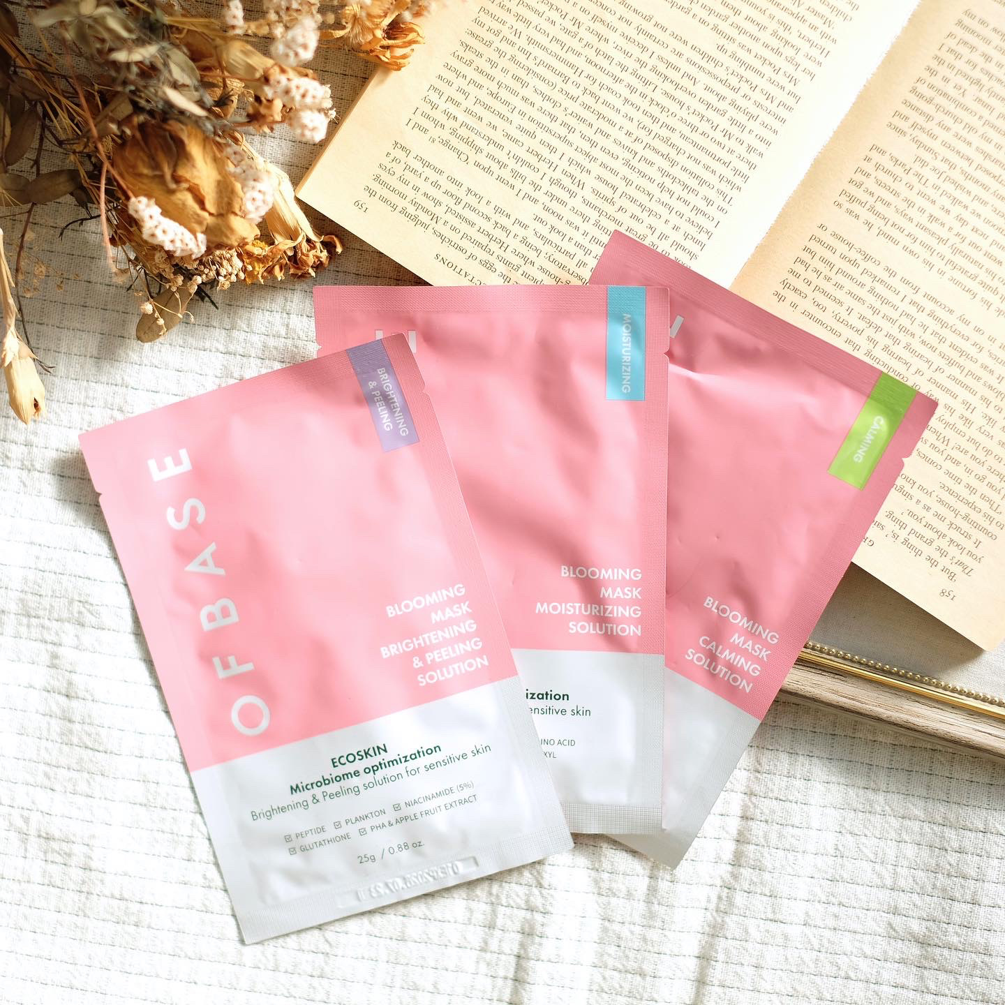 セルフィッシュブルーミングマスクパックMR/OFBASE/シートマスク・パックを使ったクチコミ（1枚目）