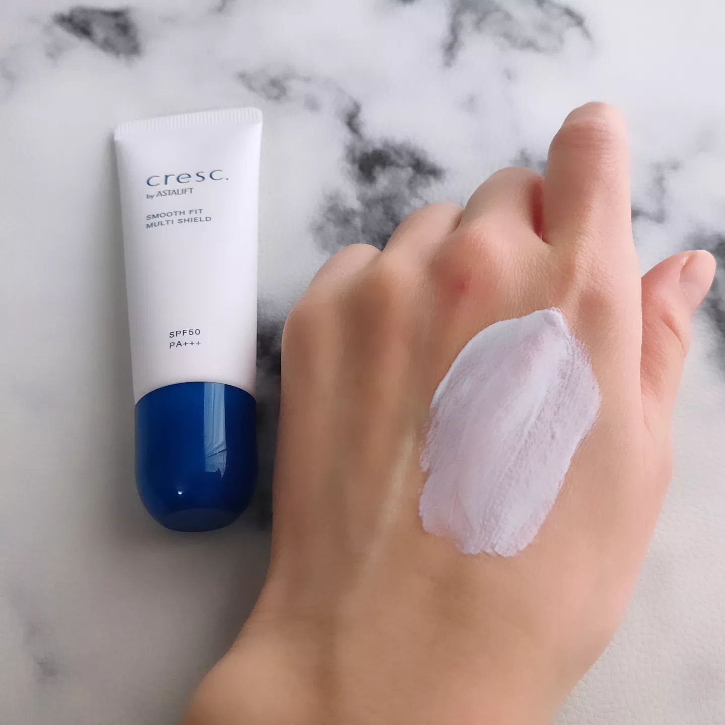 スムースフィット マルチシールド/cresc. by ASTALIFT/化粧下地を使ったクチコミ（3枚目）