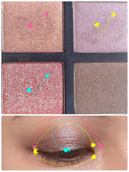 アイ カラー クォード/TOM FORD BEAUTY/アイシャドウパレットを使ったクチコミ(3枚目)