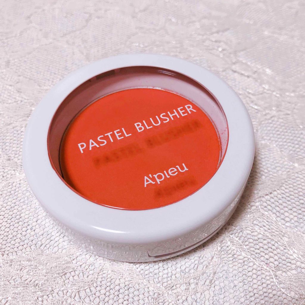 アピュー パステルブラッシャー/A’pieu/パウダーチークを使ったクチコミ(1枚目)