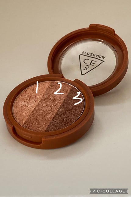 3CE TRIPLE SHADOW/3CE/アイシャドウパレットを使ったクチコミ(2枚目)