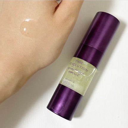 ミシャ タイムレボリューション レチ500ショット美容液/MISSHA/美容液を使ったクチコミ(4枚目)