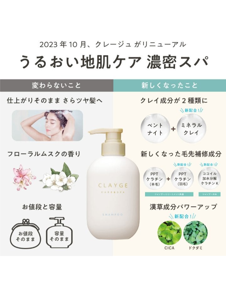 シャンプー/トリートメント SR/CLAYGE/市販シャンプーを使ったクチコミ(4枚目)