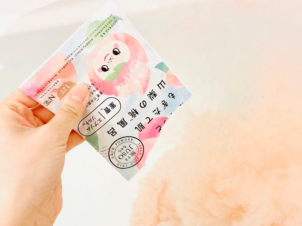 JUSO BATH POWDER/旅するJUSO/炭酸系入浴剤を使ったクチコミ(6枚目)