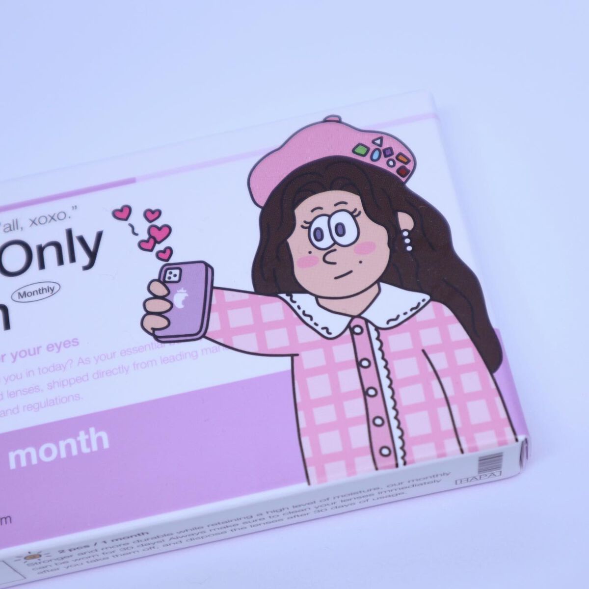 One & Only Kristin/Hapa kristin/カラーコンタクトレンズを使ったクチコミ（2枚目）