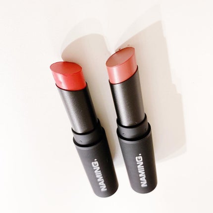 スマッジセミマットリップスティック/NAMING./口紅を使ったクチコミ(5枚目)