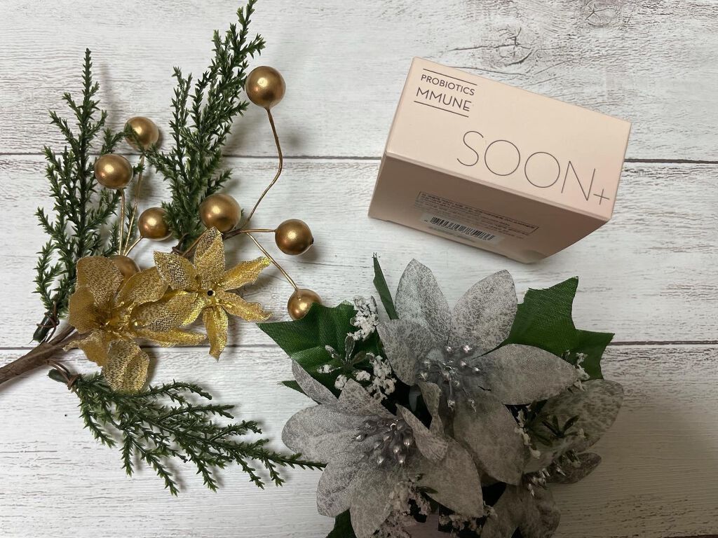 SOON+ プロバイオティクスミューンパウダー/soon＋/ルースパウダーを使ったクチコミ（1枚目）