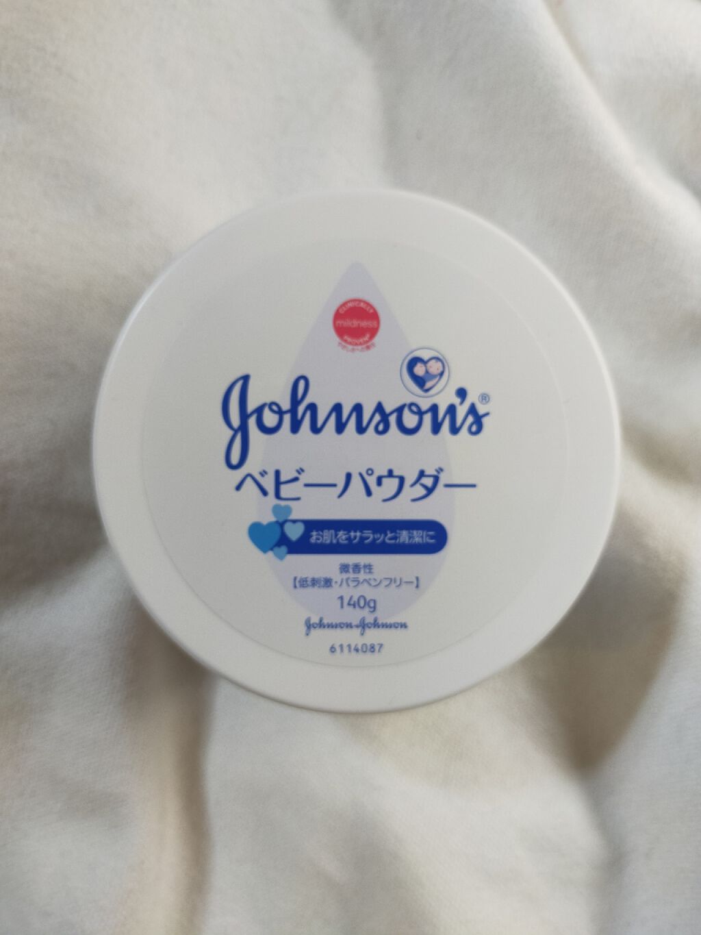 ジョンソン ベビーパウダー/ジョンソンベビー/ボディパウダーを使ったクチコミ（3枚目）