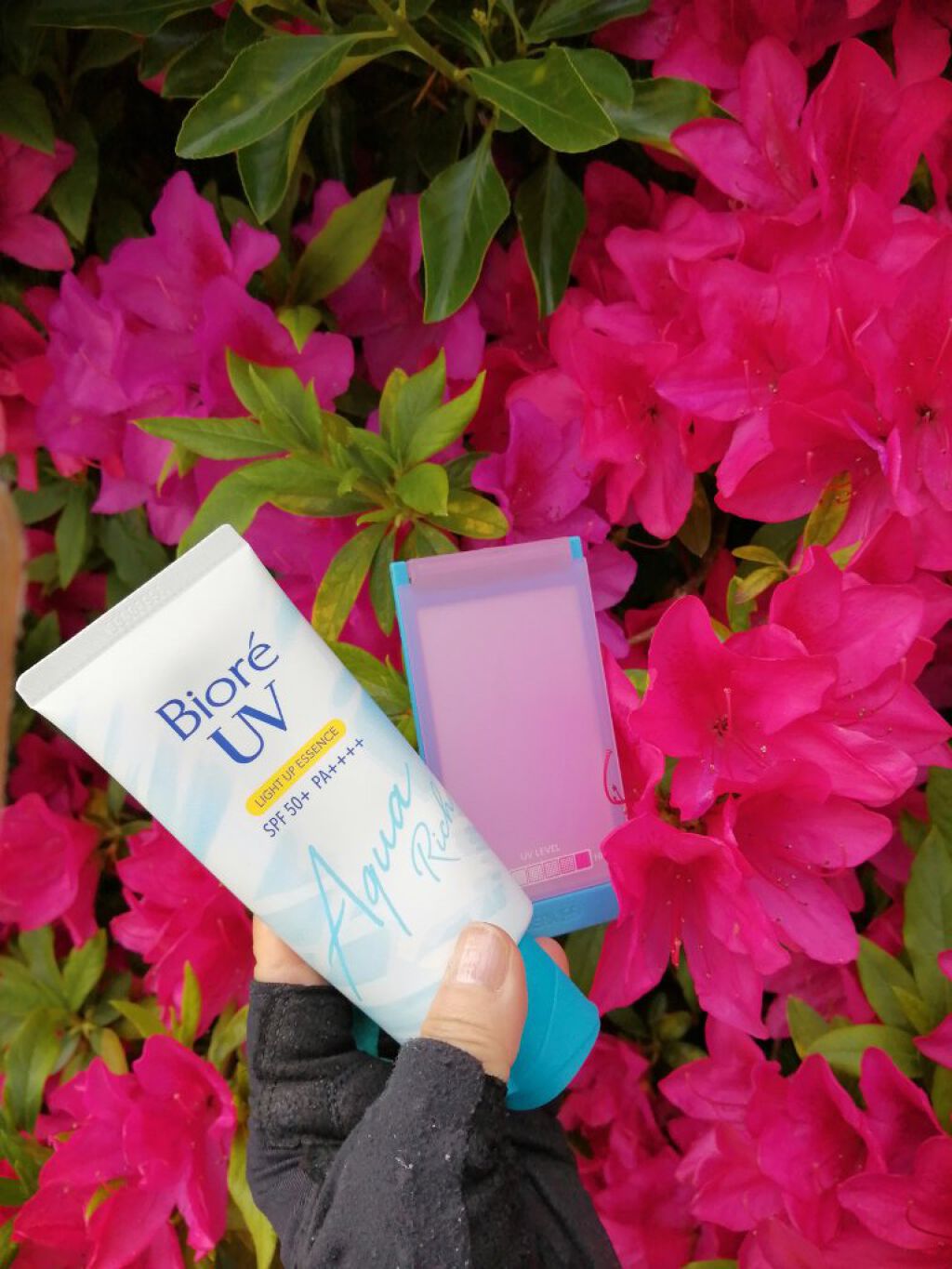 ビオレUV アクアリッチ ライトアップエッセンス/ビオレ/日焼け止めクリームを使ったクチコミ（1枚目）