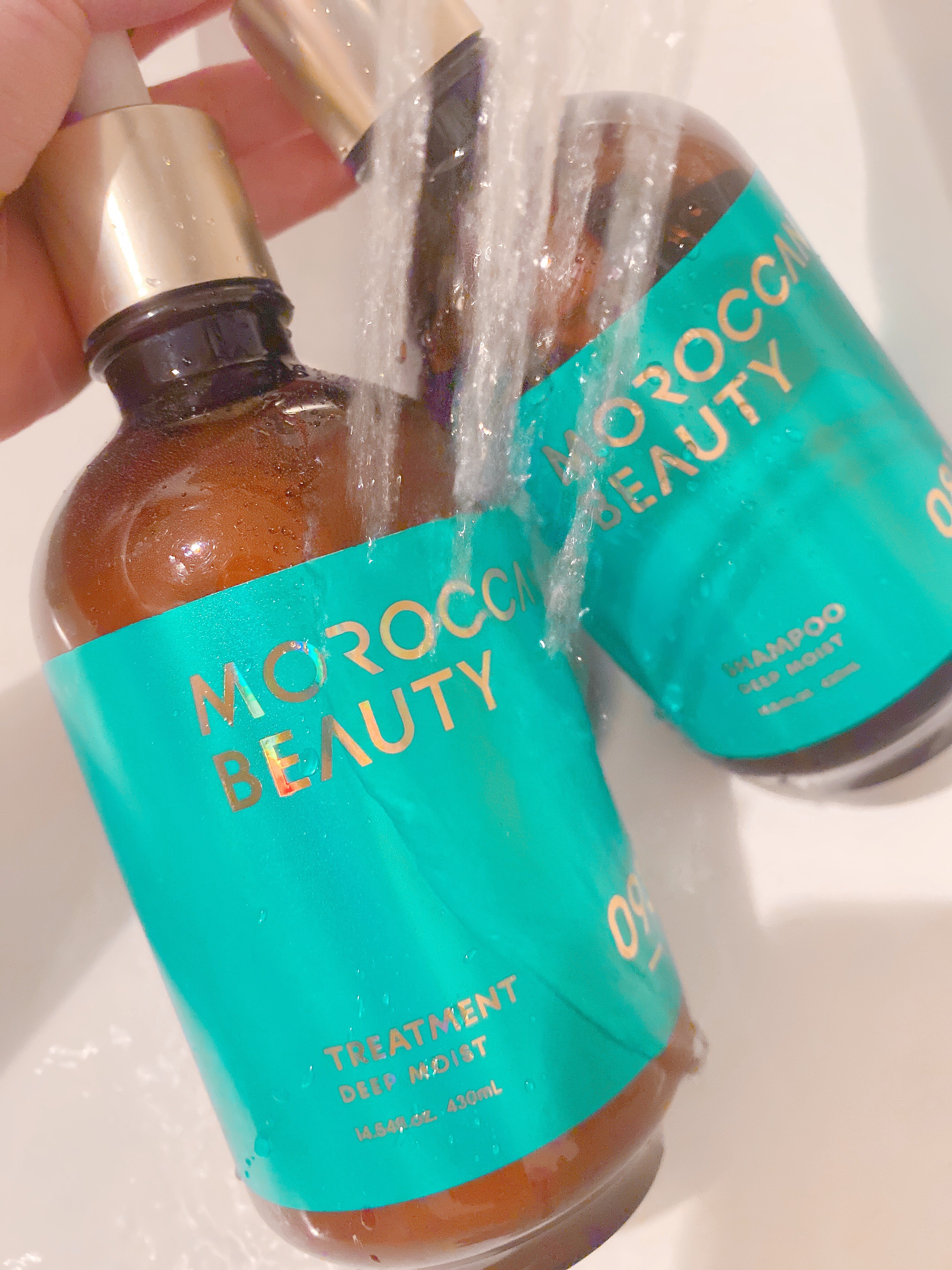 ディープモイスト シャンプー/ ヘアトリートメント/モロッカンビューティ/市販シャンプーを使ったクチコミ（1枚目）