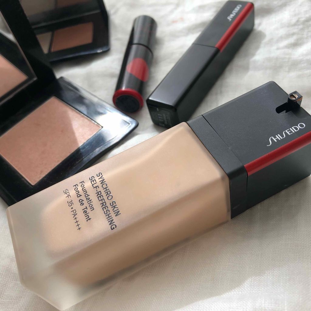 シンクロスキン セルフリフレッシング ファンデーション/SHISEIDO/リキッドファンデーションを使ったクチコミ(1枚目)