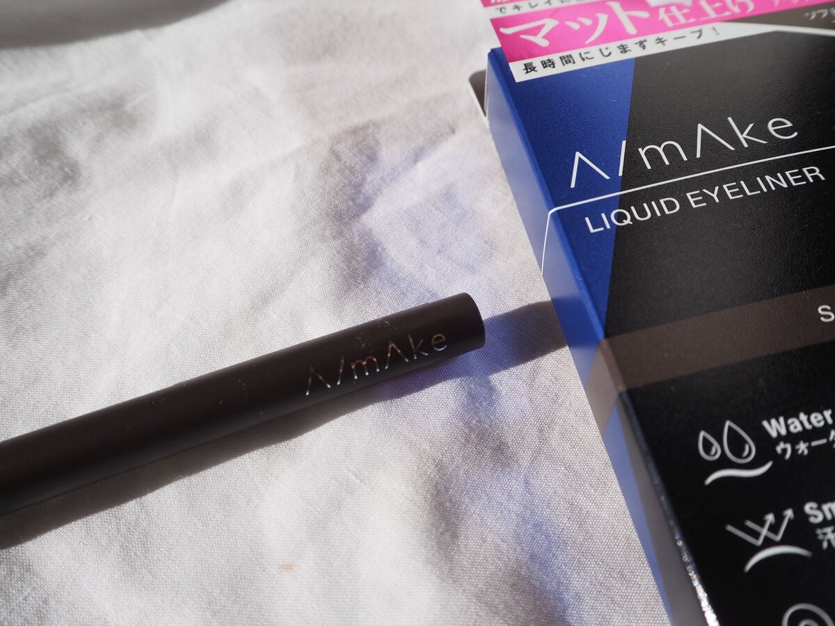 エーメイク マットリキッドアイライナー /A/mAke/リキッドアイライナーを使ったクチコミ(1枚目)