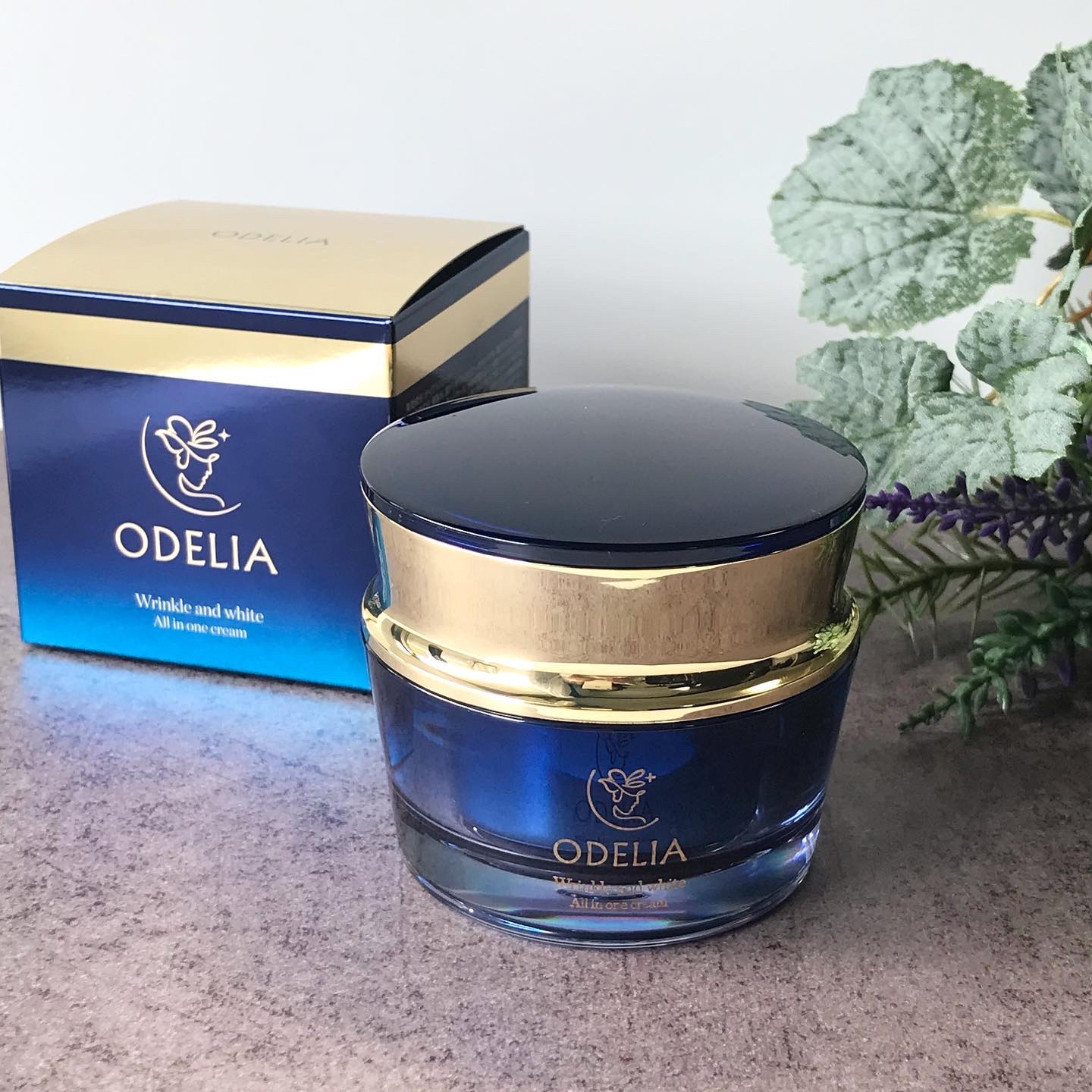 リンクル＆ホワイト オールインワンクリーム/ODELIA/オールインワン化粧品を使ったクチコミ（2枚目）