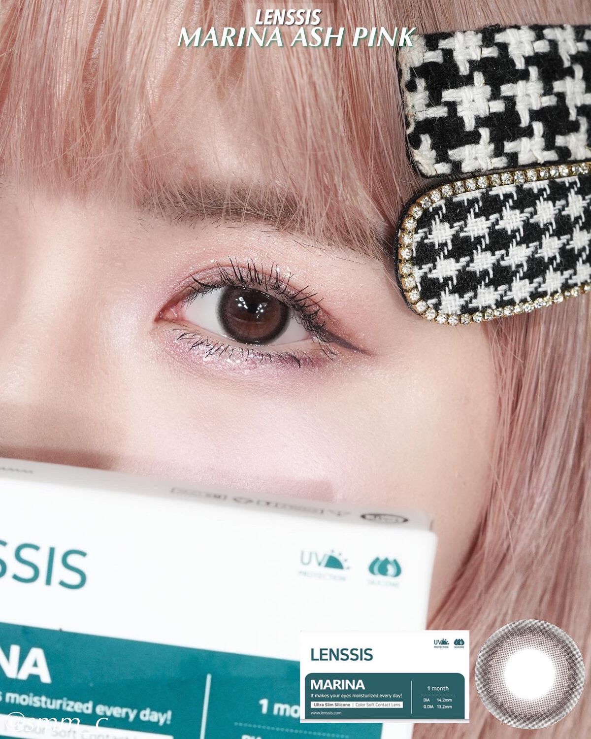 マリナシリーズ	/LENSSIS/カラーコンタクトレンズを使ったクチコミ（1枚目）