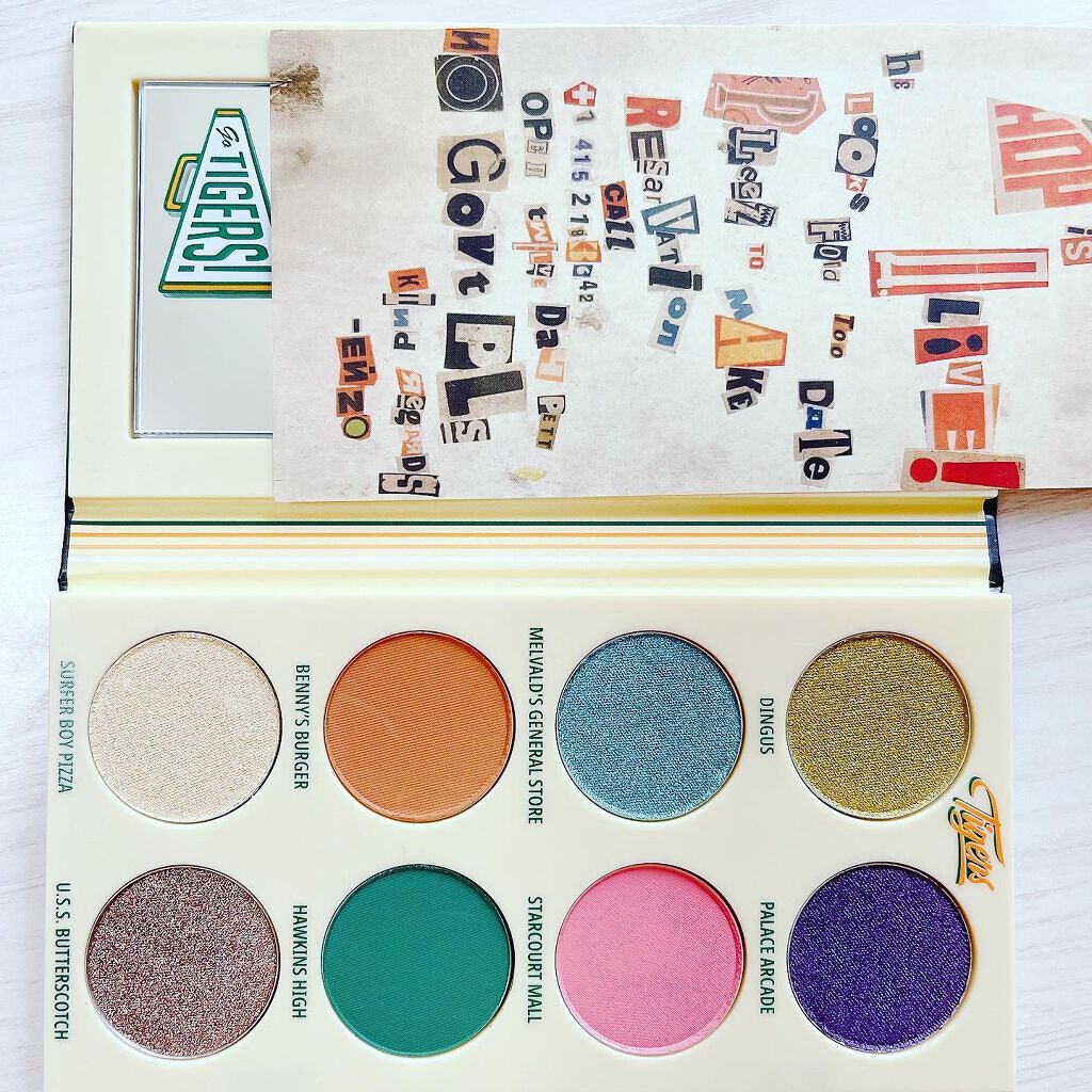 アイシャドウ × 8 (M・A・C × ストレンジャー シングス コレクション)/M・A・C/アイシャドウパレットを使ったクチコミ(7枚目)