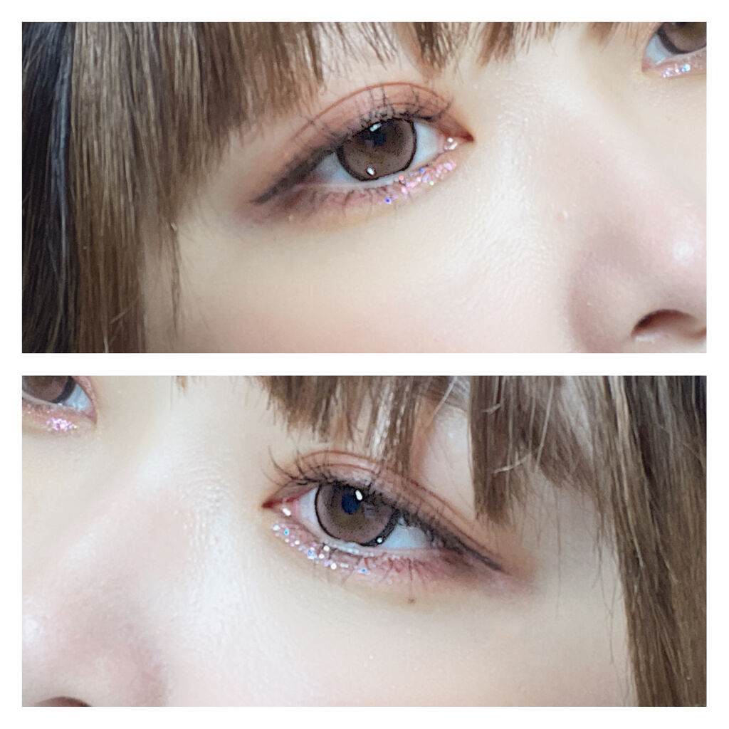 ダイヤモンドシリーズ 星空リキッドアイシャドウ/ZEESEA/リキッドアイシャドウを使ったクチコミ（3枚目）