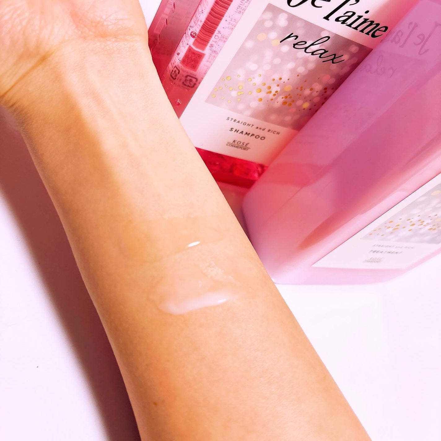 リラックス ミッドナイトリペア シャンプー/ヘアトリートメント (ストレート&リッチ)/Je l'aime/市販シャンプーを使ったクチコミ(3枚目)