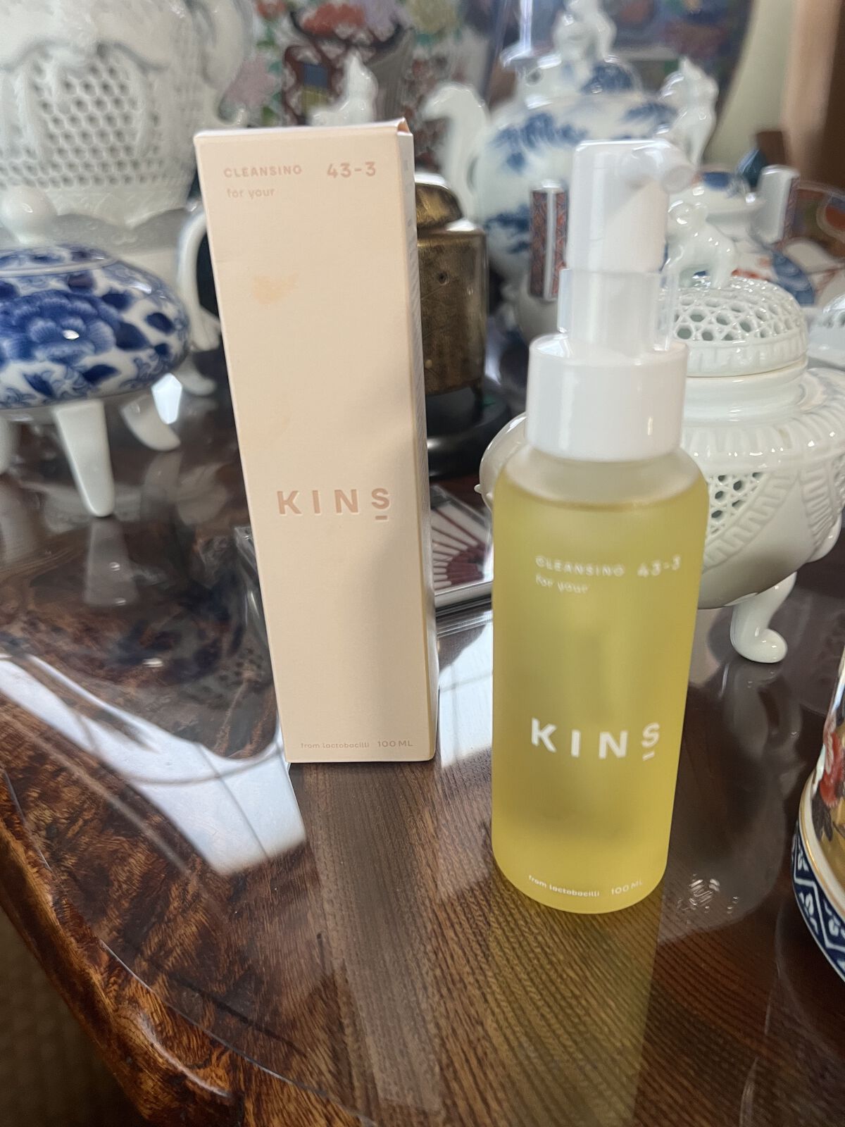 クレンジングオイル/KINS/オイルクレンジングを使ったクチコミ（1枚目）