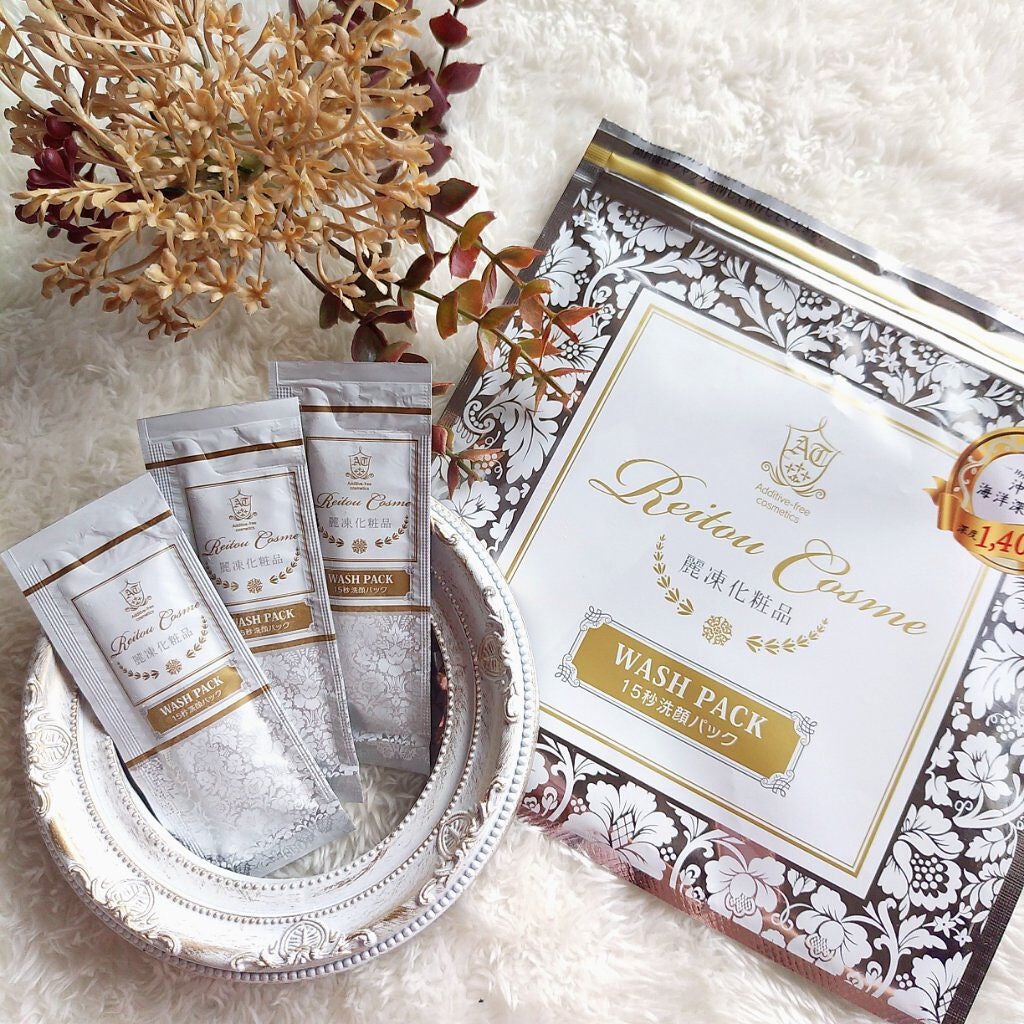 15秒洗顔パック/麗凍化粧品/その他洗顔料を使ったクチコミ(1枚目)