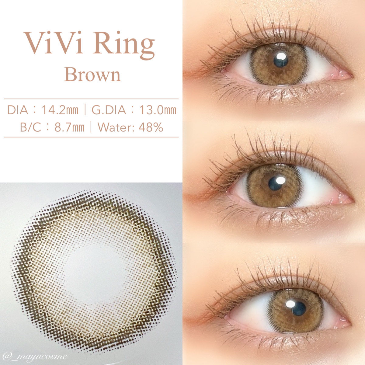 Glowy 1day/OLENS/ワンデー（１DAY）カラコンを使ったクチコミ（2枚目）