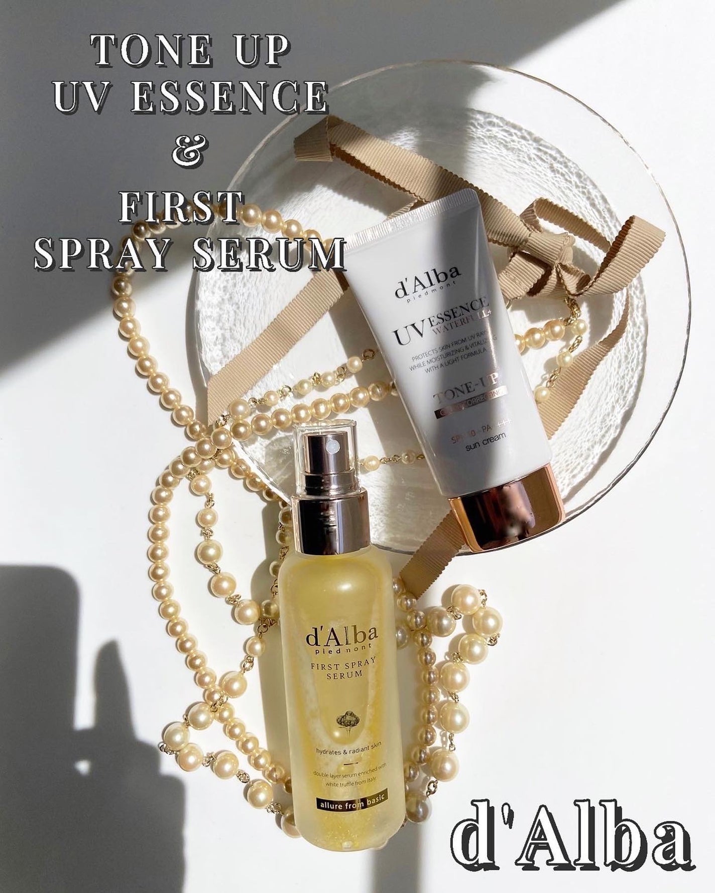 ダルバ ホワイトトリュフファーストスプレーセラム/ダルバ/ミスト状化粧水を使ったクチコミ(1枚目)