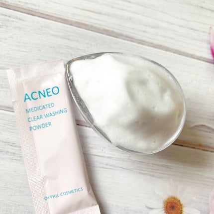 アクネオ 薬用 クリアウォッシング パウダー/フォルミュール/洗顔パウダーを使ったクチコミ(4枚目)