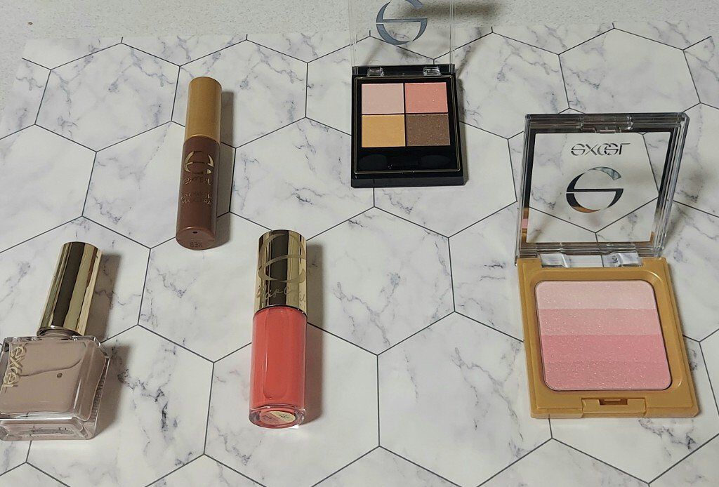 グラデーションチーク N GC01 ローズピンク/excel/パウダーチークを使ったクチコミ（3枚目）