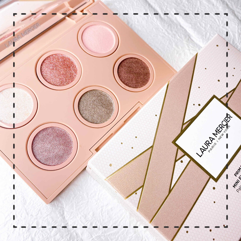 プリマ バレリーナ ミニ アイシャドウ パレット/ローラ メルシエ/アイシャドウパレットを使ったクチコミ（2枚目）