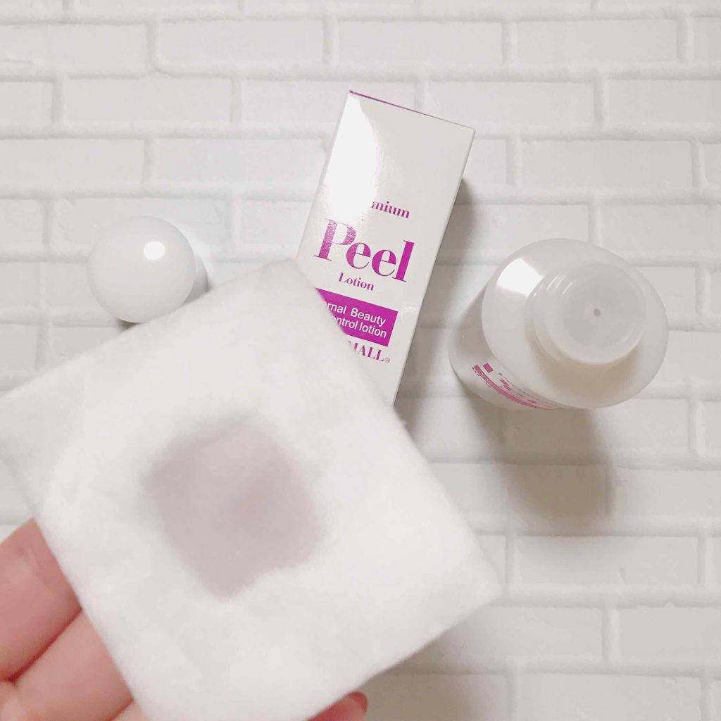 ピールローションプレミアム/BEAUTY MALL/ブースター・導入液を使ったクチコミ(3枚目)