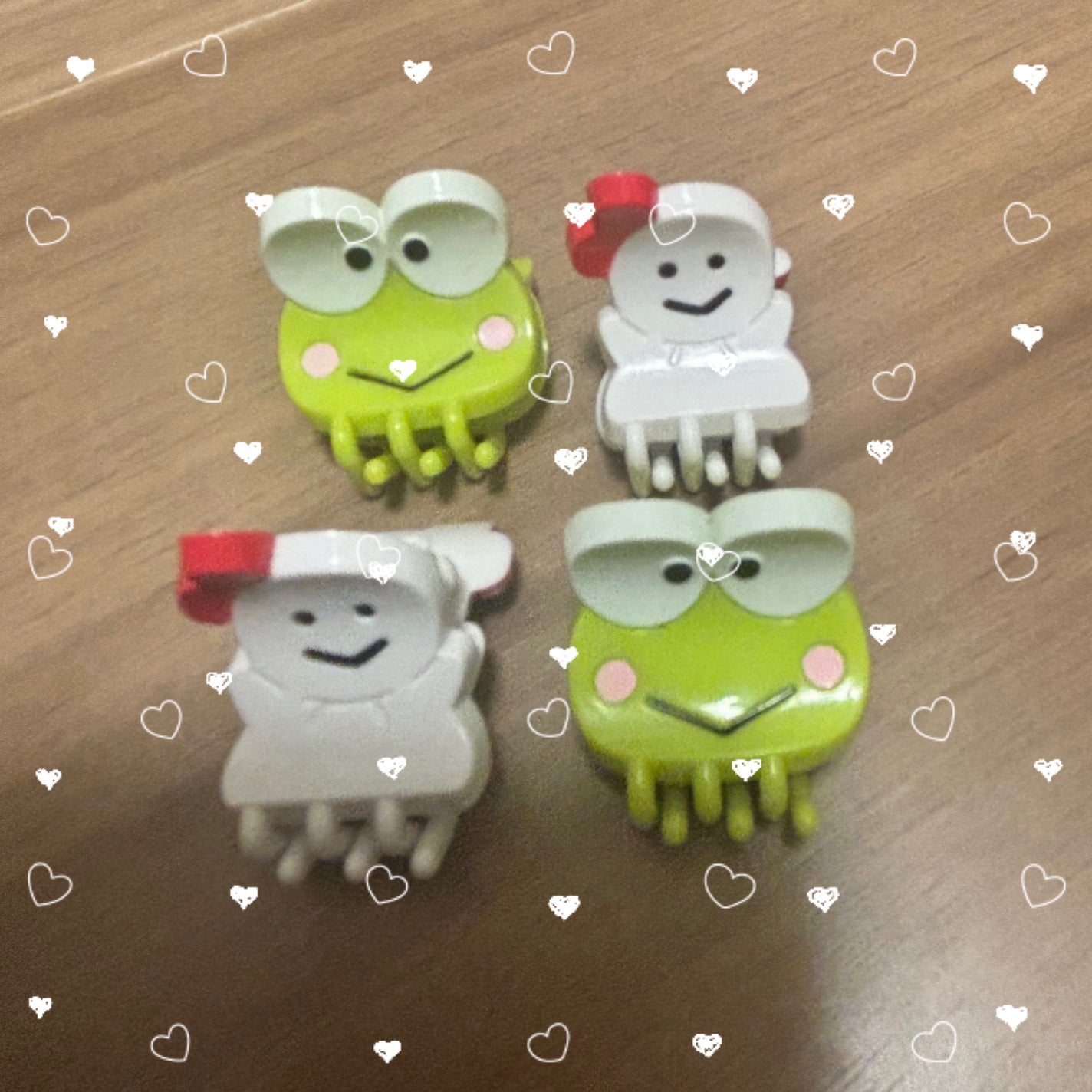 ミニヘアクリップ/サンリオ/その他を使ったクチコミ(1枚目)