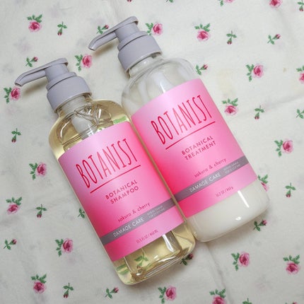 ボタニカルシャンプー/トリートメント (ダメージケア) サクラ&チェリーの香り/BOTANIST/シャンプー・コンディショナーを使ったクチコミ(1枚目)